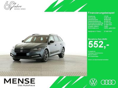 Grau Gebraucht 2020 Skoda Superb SportLine Kombi | 27.450 € (Fairer Preis)