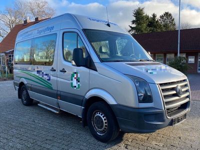 gebraucht VW Crafter L2H2 9Sitzer Rollstuhlrampe TÜV