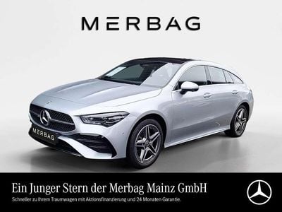 Gebraucht Mercedes CLA250e Shooting Brake AMG Line Premium Plus 163 PS (119 kW) 2024 Metalliclack hightechsilber Kombi