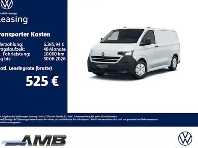 Nowe VW Transporter 100 kW (136 KM) 2026 Biały Van