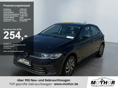 Gebraucht VW Polo Life 95 PS (69 kW) 2025 Schwarz Kleinwagen