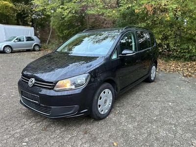 Gebraucht VW Touran Comfortline 105 PS (77 kW) 2010 Schwarz Van / Kleinbus