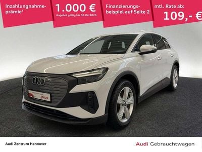 Gebraucht Audi Q4 e-tron Comfort 150 kW (204 PS) 2023 Gletscherweiß metallic SUV