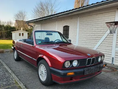 Gebraucht BMW 318 Cabriolet 113 PS (83 kW) 1993 Rot Cabrio