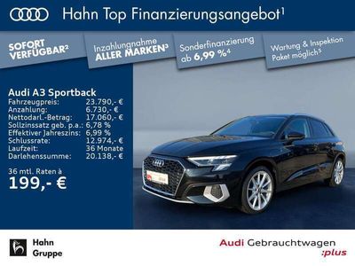 gebraucht Audi A3 e-tron Advanced 40TFSIe Virtual Navi LED S