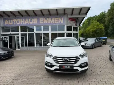 Gebraucht Hyundai Santa Fe Premium 200 PS (147 kW) 2017 Weiß SUV