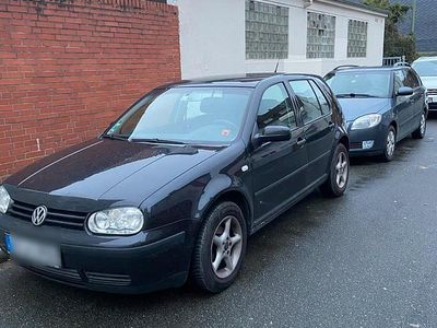 Gebraucht VW Golf IV 2003 Schwarz Kleinwagen