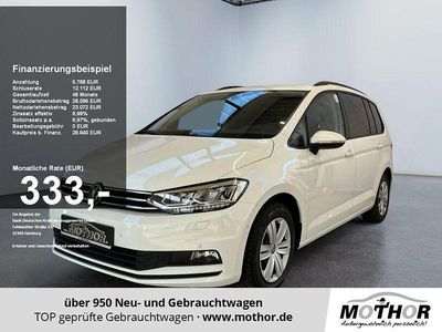Second-hand VW Touran Comfortline 150 CP (110 kW) 2022 Alb Monovolum