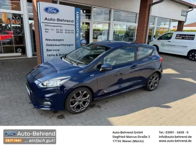 Brugt Ford Fiesta ST-Line 125 HK (91 kW) 2019 Blå Hatchback