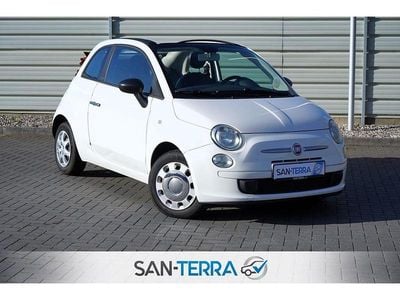 Gebraucht Fiat 500C Pop 69 PS (50 kW) 2011 Bianco bianco/ bossa nova/calc Cabrio
