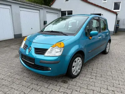Brugt Renault Modus 90 HK (66 kW) 2005 Blå MPV