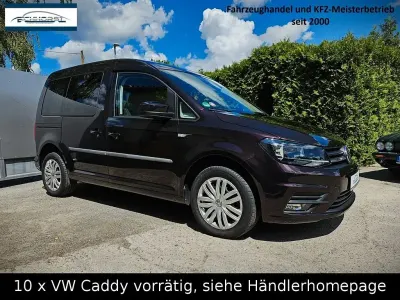 Gebraucht VW Caddy 125 PS (91 kW) 2017 Schwarz Van / Kleinbus