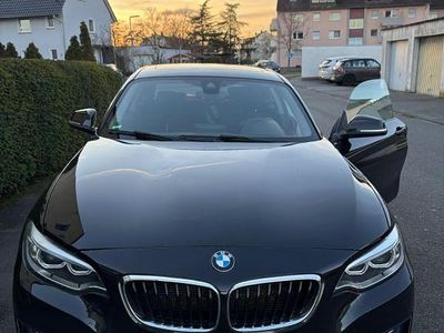 Schwarz Gebraucht 2016 BMW 218 Sport Line Coupé | 15.550 € (Guter Preis)
