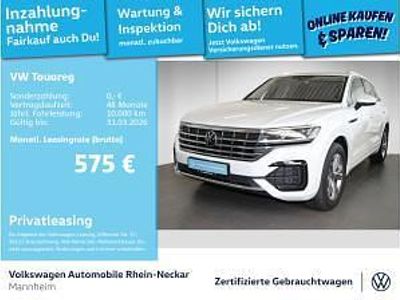 Gebraucht VW Touareg R-line 231 PS (169 kW) 2023 Weiß (oryxweiß perlmutteffekt) SUV
