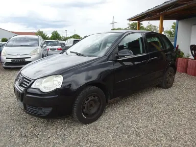 Gebraucht VW Polo Comfortline 80 PS (58 kW) 2008 Schwarz Kleinwagen