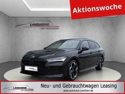 Neu Skoda Superb SportLine 193 PS (141 kW) 2025 Graphite grau Kombi