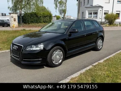 Gebraucht Audi A3 Attraction 105 PS (77 kW) 2010 Schwarz Kleinwagen
