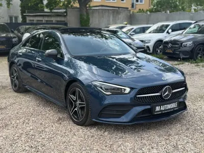Brugt Mercedes CLA200 AMG 163 HK (119 kW) 2021 Blå Sedan