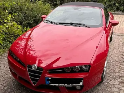 Gebraucht Alfa Romeo Spider Exclusive 185 PS (136 kW) 2007 Rot Cabrio
