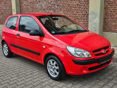 Gebraucht Hyundai Getz 67 PS (49 kW) 2009 Rot Kleinwagen