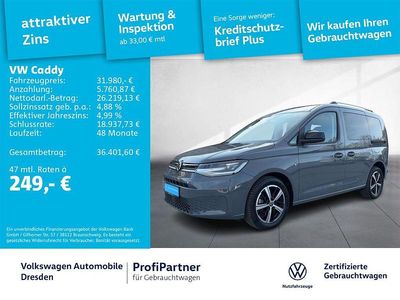 Gebraucht VW Caddy Goal 116 PS (85 kW) 2025 Pure grey Van / Kleinbus