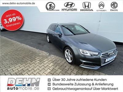 gebraucht Audi A4 Avant 35 TDI S-Tron S-Line Plus Pano AHK Sideas