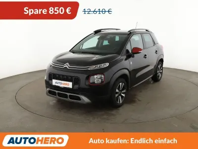Gebraucht Citroën C3 Aircross PureTech 110 PS (80 kW) 2020 Schwarz SUV