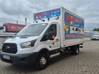 Gebraucht Ford Transit 131 PS (96 kW) 2017 Weiß Van / Kleinbus