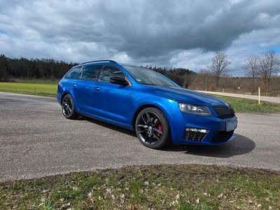 Gebraucht Skoda Octavia RS 184 PS (135 kW) 2017 Blau Kombi
