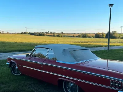 Gebraucht Ford Galaxie XL 220 PS (161 kW) 1963 Rot Cabrio