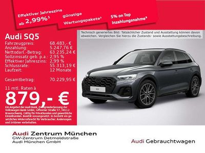 Daytonagrau perleffekt Gebraucht 2023 Audi SQ5 Ambiente SUV | 68.483 €