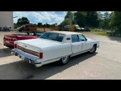 Gebraucht Lincoln Continental 1977 Weiß Limousine