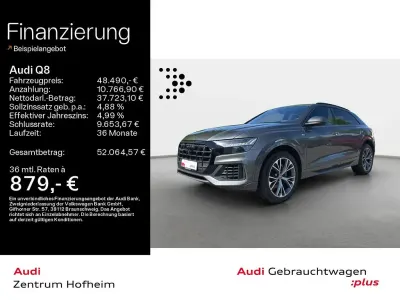 Brugt Audi Q8 S-Line 286 HK (210 kW) 2019 Grå SUV