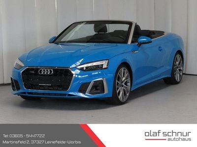 Blau Gebraucht 2022 Audi A5 Cabriolet S-Line Cabrio | 37.850 € (Guter Preis)