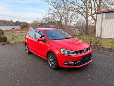 Rot Gebraucht 2017 VW Polo Comfortline Kleinwagen | 9.490 € (Fairer Preis)