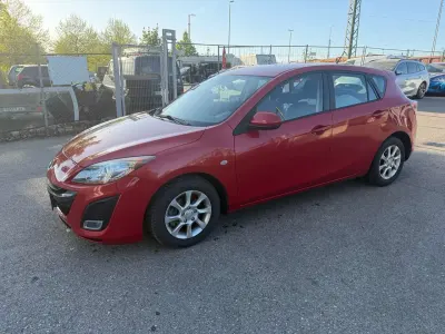 Brugt Mazda 3 Prime-Line 105 HK (77 kW) 2011 Rød Hatchback