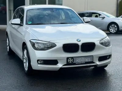 Gebraucht BMW 114 95 PS (69 kW) 2014 Weiß Kleinwagen