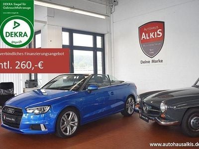Gebraucht Audi A3 Cabriolet S-Line 190 PS (139 kW) 2016 Kosmosblau metallic (metallic) Cabrio