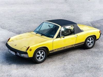Gebraucht Porsche 914-6 110 PS (80 kW) 1970 Gelb Cabrio
