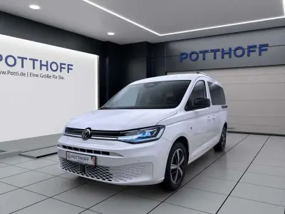 Neu VW Caddy Goal 116 PS (85 kW) 2025 Candyweiß Van / Kleinbus