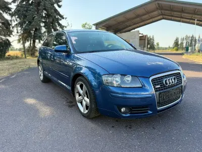 Gebraucht Audi A3 S-Line 125 PS (91 kW) 2007 Blau Kleinwagen