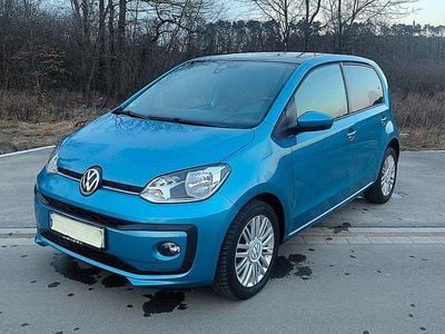 Gebraucht VW up! Highline 60 PS (44 kW) 2017 Blau Kleinwagen