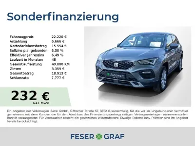 Gebraucht Seat Ateca Style 150 PS (110 kW) 2023 Grau SUV