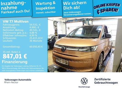 Gebraucht VW Multivan Style 150 PS (110 kW) 2023 Copper bronze metallic Van