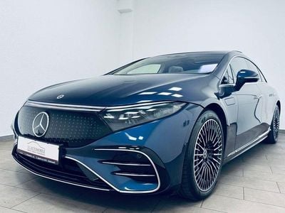 Gebraucht Mercedes EQS580 AMG line 384 kW (523 PS) 2022 Blau Limousine