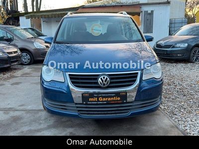 Gebraucht VW Touran Trendline 140 PS (102 kW) 2007 Blau Van / Kleinbus