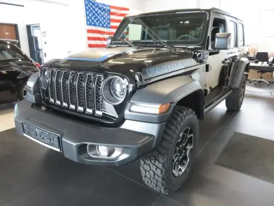 Gebraucht Jeep Wrangler Unlimited Rubicon 381 PS (280 kW) 2022 Schwarz SUV