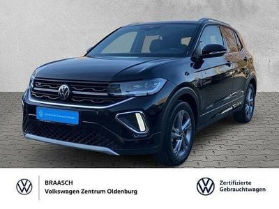 Gebraucht VW T-Cross R-line 116 PS (85 kW) 2024 Schwarz SUV