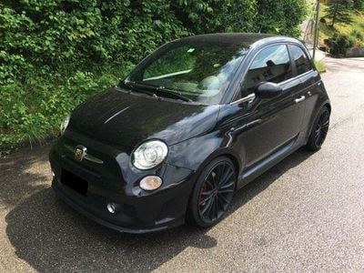 Gebraucht Fiat 500 Abarth 218 PS (160 kW) 2012 Schwarz metallic Kleinwagen
