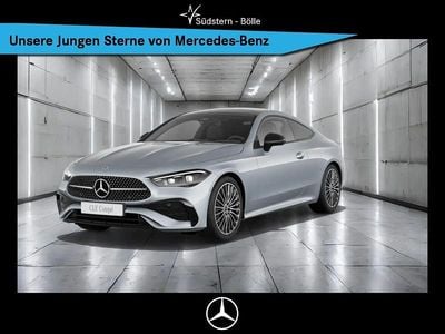 Metalliclack hightechsilber Gebraucht 2023 Mercedes CLE300 AMG Coupé | 53.975 € (Guter Preis)